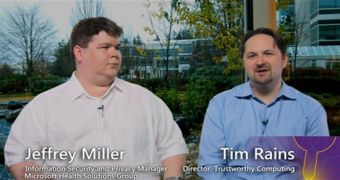 Microsoft's Jeffrey Miller and Tim Rains