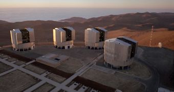 ESO's Very Large Telescope Array on the Paranal Mountain