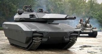 how fast is a modern day tank