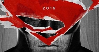 Guerrilla-style character poster of Batman for “Batman V. Superman: Dawn of Justice”