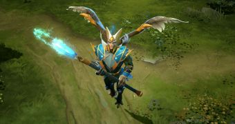 The Skywrath Mage in action