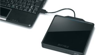 New Dual-USB Portable BDXL Blu-ray Writer Revealed by Buffalo