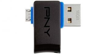 New Duo-Link USB OTG Flash Drives Launched by PNY in 16/32 GB