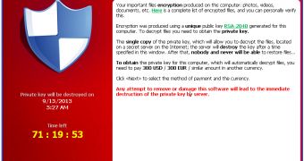 CryptoLocker ransomware