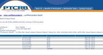 Firmware version 9.1.A.1.138 certification