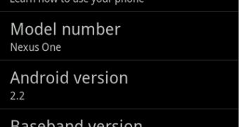 Leaked Froyo ROM available for Nexus One