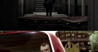 Two new screenshots featuring our Eastern European immigrant, Niko Bellic