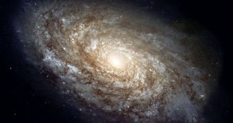 Galaxies are regularly formed from highly-compressed gases carried to specific points by dark matter