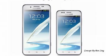 New Galaxy S IV and Galaxy S IV mini Concept Phones Spotted