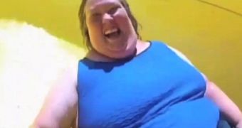 June Shannon vs. the water slide in new Here Comes Honey Boo Boo video