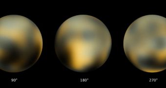 Recent images of Pluto, snapped by Hubble