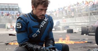 Promo shot for “Iron Man 2”