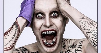 Jared Leto is The Joker in the upcoming “Suicide Squad,” 2016
