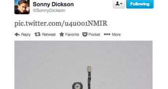 Sonny Dickson tweet