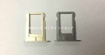 Alleged iPhone 5S SIM card tray