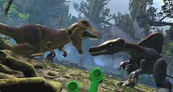 Dinosaurs in Lego Jurassic World