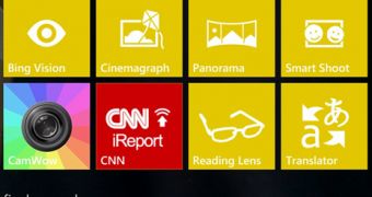 Lenses apps for Windows Phone 8 devices
