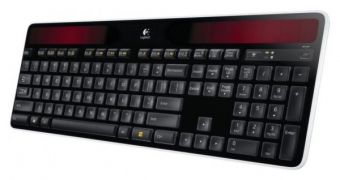 New Logitech Keyboard Recharges off Solar or Artificial Light