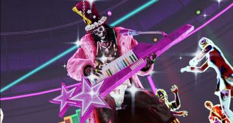 One of Lollipop Chainsaw's rock bosses