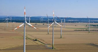 New Method for Estimating the Power Output of Wind Farms