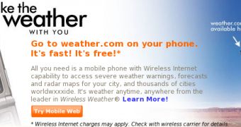 The Weather Channel announces the launch of a new Mobile Web 3.0 site