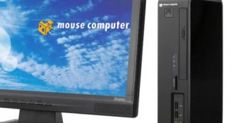 Mouse Computer nettop packs dual-core Atom processor