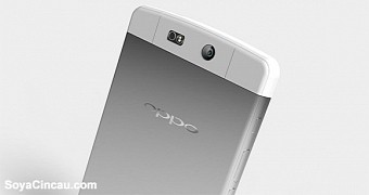 Latest leaked photo showing the OPPO N3