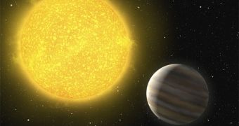 New hottest exoplanet (art)