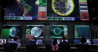 A look at the Space Fence control center