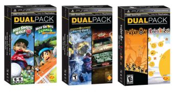 The three new PSP Dual Packs