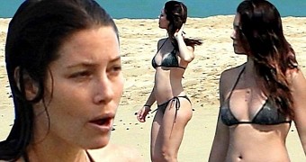 Jessica Biel's baby bump is growing, friends are waiting for the official confirmation