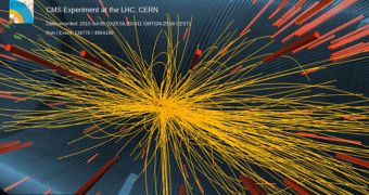 Experts working at the LHC's CMS detector discovered a new class of interactions between protons