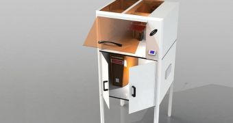 Polyjet 3D printer concept by Maher Alwan