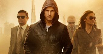 First official poster for “Mission Impossible: Ghost Protocol” makes room for Cruise's co-stars