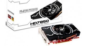 PowerColor HD7850 Fling Force Edition