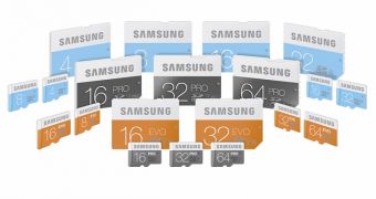 Samsung new EVO, Pro and Standard memory cards
