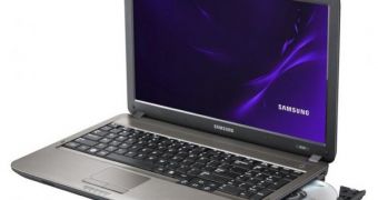 Samsung R540 laptop reconfigured and launched in Europe