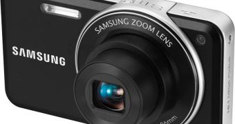 The Samsung ST95 compact digital camera