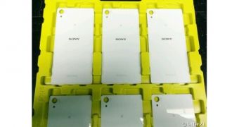 Sony Xperia Z3 on the assembly line