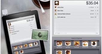 Square for iPad marketing material