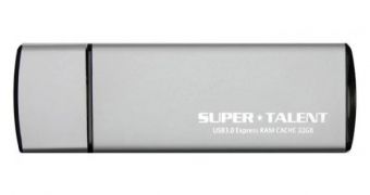 Super Talent releases DRAM-equipped USB 3.0 flash drives