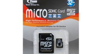 Team Group unveils Class2 microSDHC of 32GB