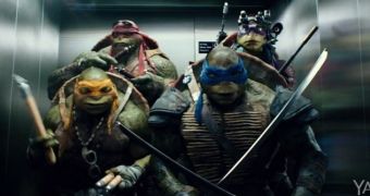 The latest iteration of the famous Turtles, as seen in the upcoming “Teenage Mutant Ninja Turtles”