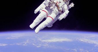 Microgravity reduces strains placed on the human body, so the muscle and bone systems adapt to the new conditions by losing mass