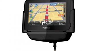 The TomTom PRO 7150 GPS navigator