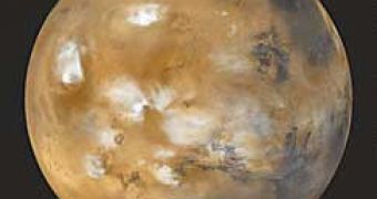 Similar to Earth, Mars presents clouds