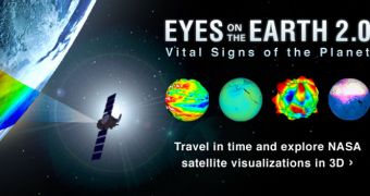 An improved version of NASA's popular "Eyes on the Earth" interactive virtual reality visualization with a host of new features is now available