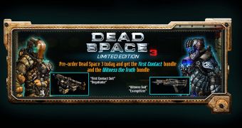 The bonus items in Dead Space 3 Limited Edition