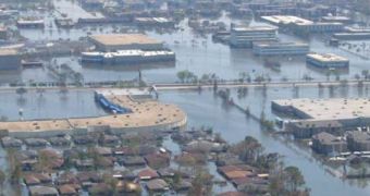 In the aftermath of Hurricane Katrina, storm surges caused widespread damage