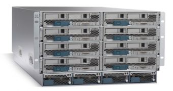 Cisco Unified Computing System with 4 UCS B-series blades